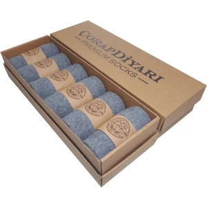 ÇorapDiyarı Premium % 100 Pamuklu Dikişsiz Mevsimlik Erkek Çorabı