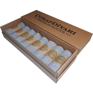 ÇorapDiyarı Premium 8'li Dikişsiz Erkek Bambu Spor Bilek Patik Çorap