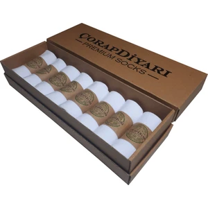 ÇorapDiyarı Premium 8'li Dikişsiz Erkek Bambu Spor Bilek Patik Çorap