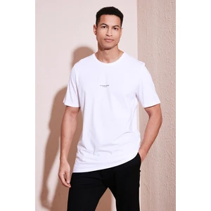 % 100 Pamuk Bisiklet Yaka Regular Fit T Shirt Erkek T Shirt 5902757