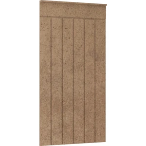 Boyanabilir Duvar Paneli 8mm Ham Mdf (En 49,8 cm x Boy 100 Cm)