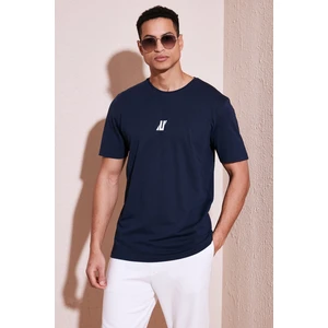 % 100 Pamuk Bisiklet Yaka Regular Fit T Shirt Erkek T Shirt 5902753