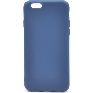 NOVKA Phone Accessories  iPhone 6 / 6s Uyumlu Düz Renk Esnek Yumuşak Silikon Kılıf  Rubber Indigo Mavi