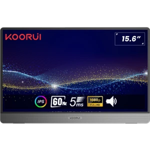 15.6" 15B1 60Hz 5ms IPS Fhd (Type-C, Mini Hdmı) Taşınabilir Monitör