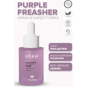 Purple Freasher Serum ( Yaşlanma Karşıtı Besleyici Cilt Bakım Serumu ( 30 ml )