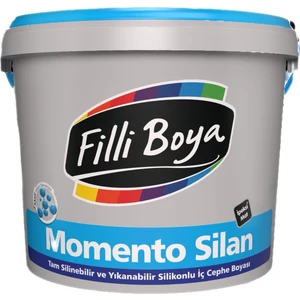 Filli Boya Momento Silan Tam Silinebilir ve Yıkanabilir Silikonlu Iç Cephe Boyası 7.5 Lt.