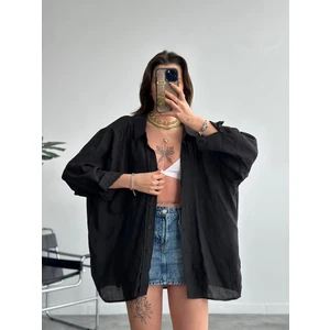 Camp Store Kadın Tensel Oversize Gömlek