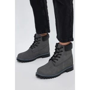 Tonny Black Unisex Füme Rahat Kalıp Termo Taban Bot