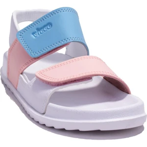 Krixi 321F23Y252 Beyaz Pembe  Günlük Kız Çocuk Spor Sandalet