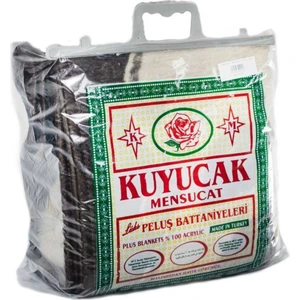 Miabella Home Kuyucak Mensucat Tek Kişilik Peluş Battaniye 10060