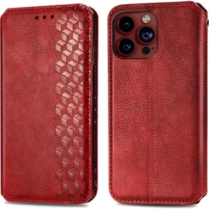 Manyi Mall Apple iphone 15 Için Kılıf Promax Cüzdan Fonksiyonu Deri Kılıf Moda Flip (Yurt Dışından)