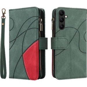 Manyi Mall Samsung Galaxy A25 5g Fermuar Cüzdan Tarzı Kickstand Koruyucu Kılıf (Yurt Dışından)