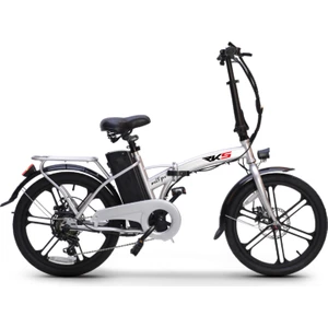 MX25 Pro Katlanabilir Elektrikli Bisiklet - Silver