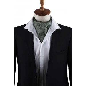 Yeşil Şal Desen Erkek Fular K596