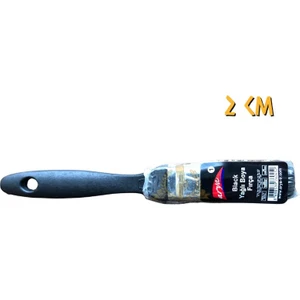 Arya Black Plastik Saplı Yağlı Boya Fırçası No: 1 - 2 Cm.