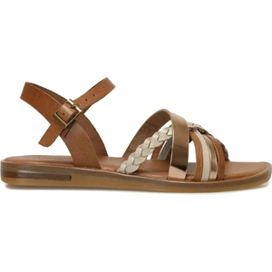 Incı Procyon 4fx Taba Kadın Düz Sandalet