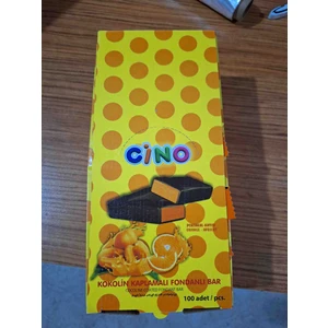 Kokolin Kaplamalı Fondanlı Bar 100 Adet Efsane Cino 10 GR OLARAK GELMEKTEDİR. 