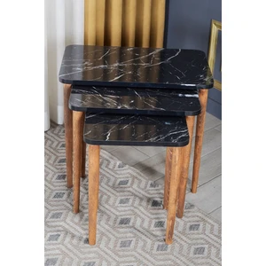 Ahşap Kr Zigon Sehpa