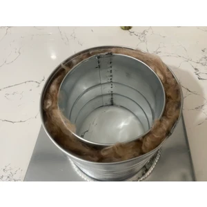 Baca Adaptörü Izolasyonlu soba borularına uymaz çap 10 cm lik borular için