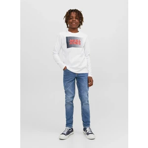 Jack & Jones Normal Bel Açık Mavi Erkek Denim Pantolon Jjıglenn Jjorıgınal Mf 071 Noos Jnr