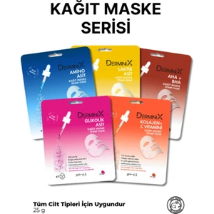 5'li Kağıt Maske Serisi