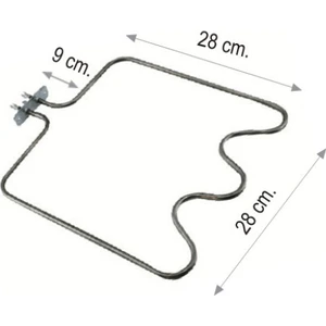 Fırın Boru Rezistansı (Küçük) 1200W 220V 6.5