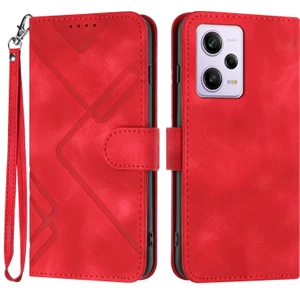 BDT Market Xiaomi Redmi Note 12 Pro Için Kılıf Kart Yuvası Standlı Flip Cüzdan Pu Deri Manyetik Kapak (Yurt Dışından)