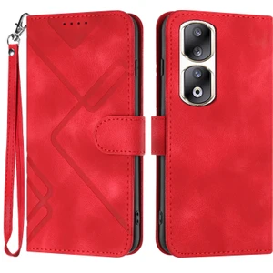 BDT Market Honor 90 Pro Için Kılıf Kart Yuvası Standlı Flip Cüzdan Pu Deri Manyetik Kapak (Yurt Dışından)