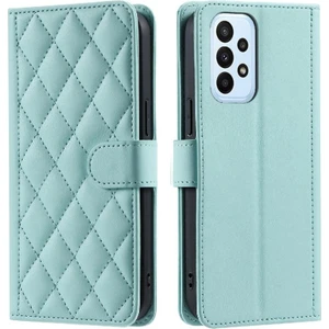 Manyi Market Samsung Galaxy A73 5g Kafes Manyetik Flip Folio Cüzdan Için Telefon Kılıfı (Yurt Dışından)