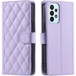 Manyi Market Samsung Galaxy A73 5g Kafes Manyetik Flip Folio Cüzdan Için Telefon Kılıfı (Yurt Dışından)