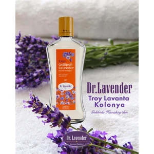 Lavender Lavanta Yağlı Kolonya 80° Cam Şişe 260 ml