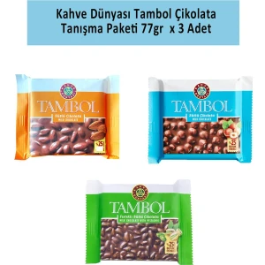 Kahve Dünyası Tambol Tanışma Paketi 77GR x 3 Adet
