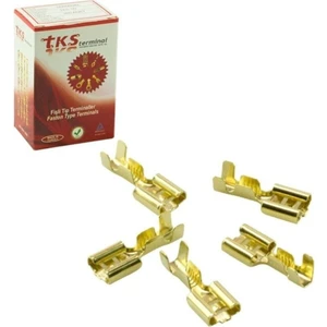 Sarı Kablo Pabuç (Sf-2d) (300LÜK) Paket Fiyatı Dişi Fiş Tırnaklı