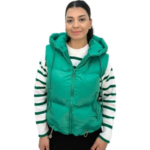 Ligves Zaya Kapüşonlu Şişme Yelek - Kısa Model