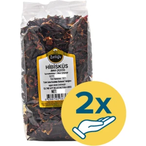 Hibisküs Nar Çiçeği Otu Bitkisi Şifalı Bitkiler Hibüsküs 2 x 100 gr