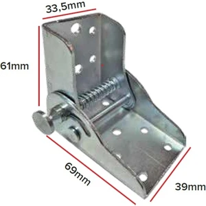 Şen Mobilya Aksesuarları Katlanır Ayak Aparatı (2 Adet )