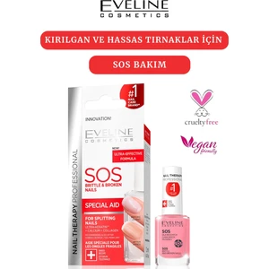 Eveline Sos Nails Multivitamin Conditioner Kalsiyum ve Vitaminler Ile Tırnak Kremi