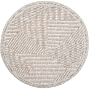 Cool Halı Vera 1455 Vizon Halı Kilim Yumuşak Dokulu Salon Halısı Mutfak Antre Yuvarlak Dokuma Makine Halısı
