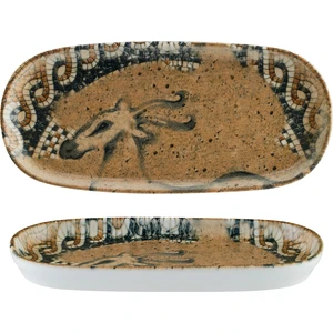 Bonna Experience Gazelle Hygge 21cm x 10cm 2 Adet Porselen Oval Servis Seti