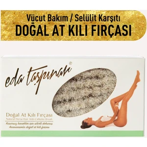 Eda Taşpınar Doğal At Kılı Fırçası Selülite Karşı Etkili