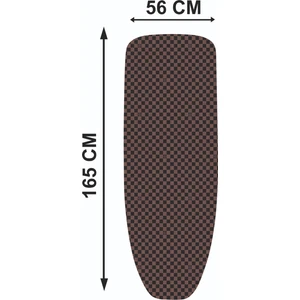 King Xxl (165 x 56 cm)Kahve Ütü Masası Kılıfı