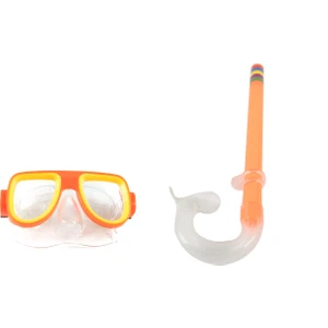 Şnorkel Maske Şnorkel Set Turuncu