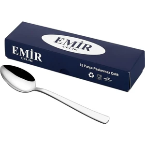 Emir Çelik 12 Adet Yemek Kaşığı