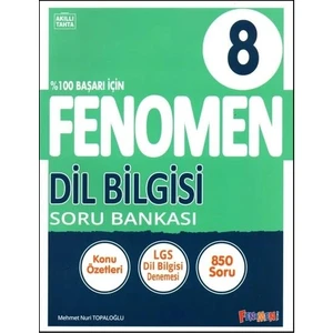 Gama Yayınları 8. Sınıf - Fenomen Dil Bilgisi Soru Bankası -