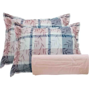 Güllüce Home Çift Kişilik Lastikli Çarşaf & Volanlı Yastık Kılıfı