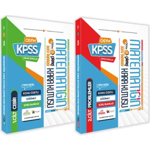 İnformal Yayınları KPSS Matematiğin Kara Kutusu Dijital Çözümlü Konu Özetli Sor Bankası Set Paket