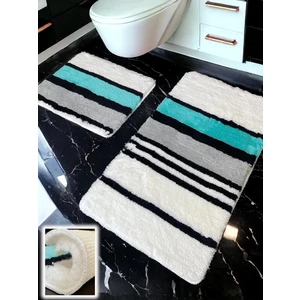 Chandler Home Mora Mint Yeşili 2li Banyo Paspası (60X100 50X60 Cm)