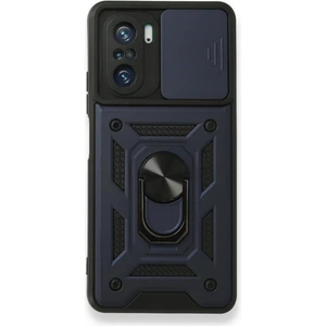 Xiaomi Redmi K40 Kılıf Sert Silikon Pars Yüzüklü Tank Kapak