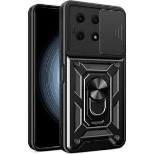 Xiaomi Poco X6 5g Kılıf Sert Silikon Pars Yüzüklü Tank Kapak