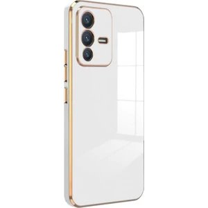 Vivo V23 5g Kılıf Olive Plated Beyaz